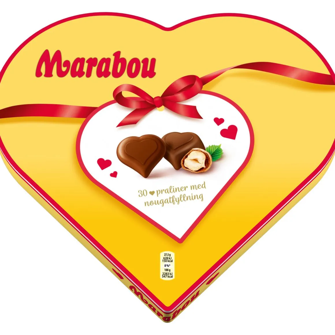 MARABOU HEARTS SYDÄN KONVEHTI 165 G