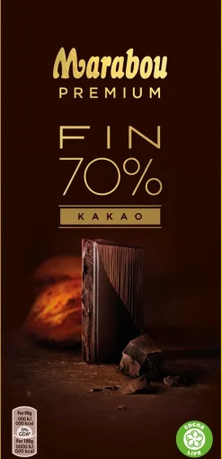 MARABOU PREMIUM DARK 70% COCOA 100 G