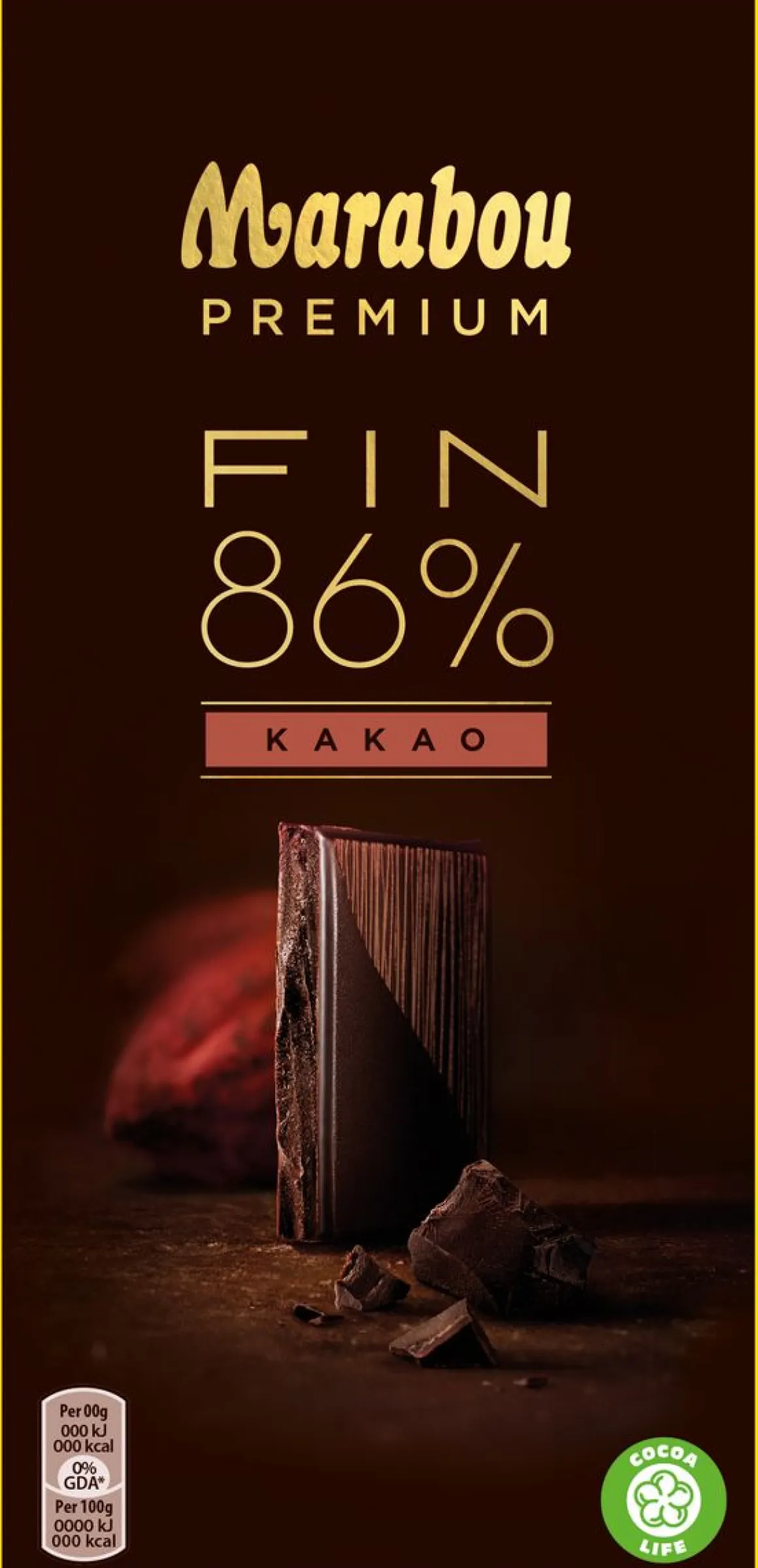 MARABOU PREMIUM DARK 86% 100 G