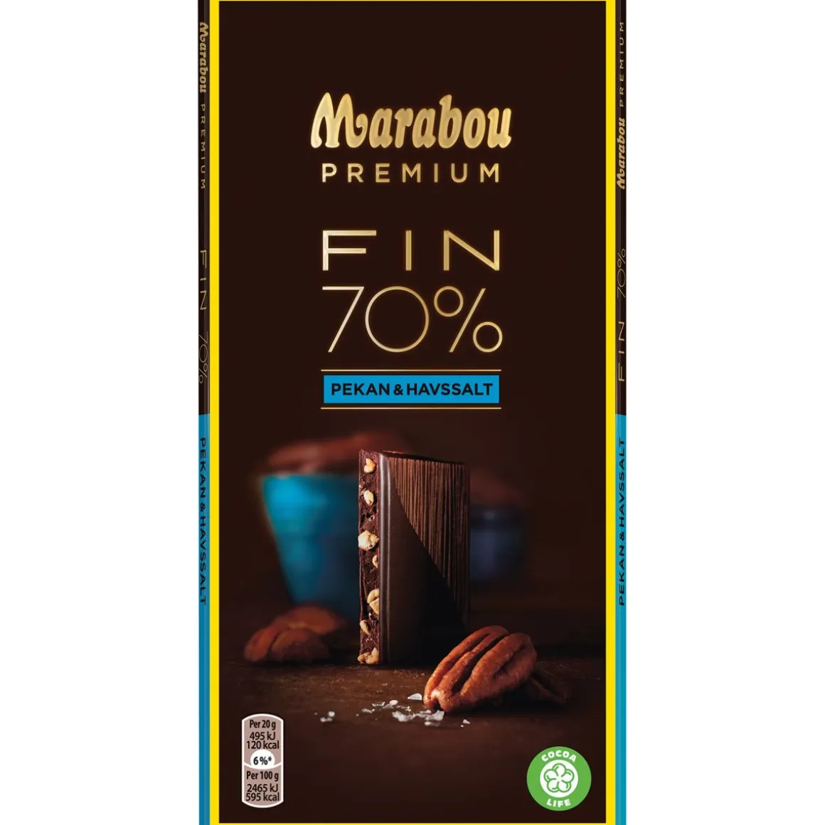 MARABOU PREMIUM PEKAN & HAVSSALT 100 G