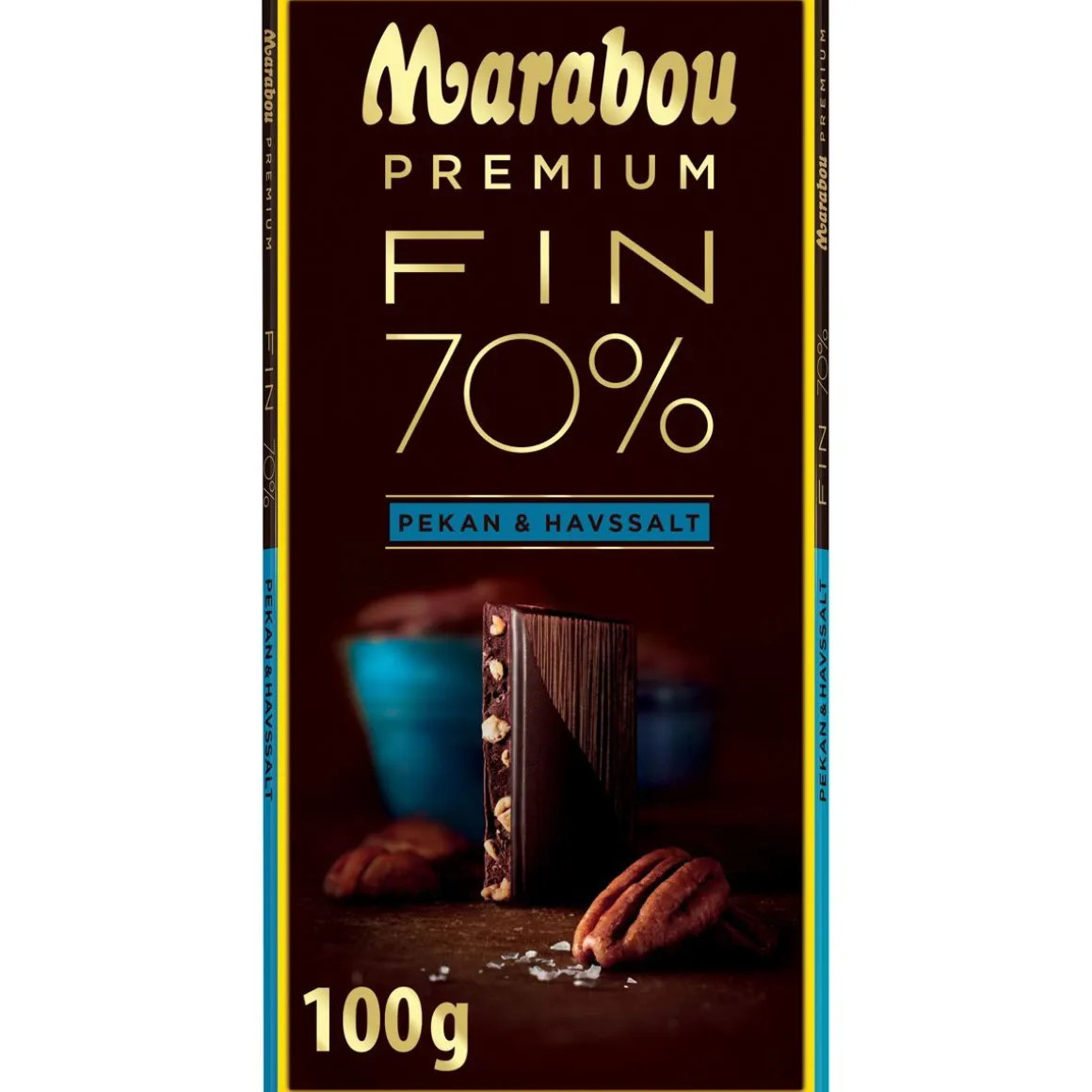 MARABOU PREMIUM PEKAN & HAVSSALT 100 G