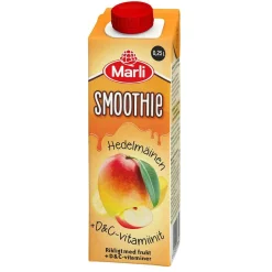 MARLI HEDELMÄINEN SMOOTHIE+ D&C-VITAMIINIT 250 ML