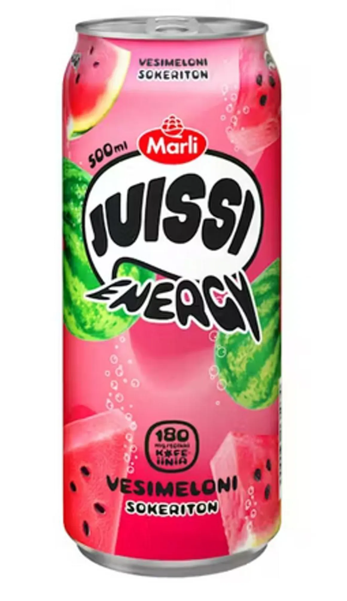 MARLI JUISSI ENERGY SOKERITON VESIMELONI TLK 500 ML