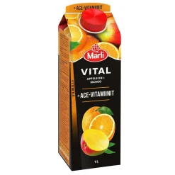 MARLI VITAL APPELSIINI-MANGO +ACE VITAMIINIT MEHUJUOMA 1L