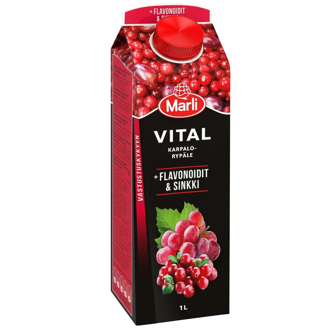 MARLI VITAL KARPALO-RYPÄLE + FLAVONOIDIT MEHUJUOMA 1L