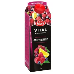 MARLI VITAL MULTIVITAMIINI + B&C VITAMIINIT MEHUJUOMA 1L