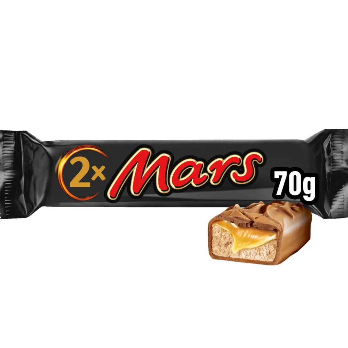 MARS PATUKKA 2-PACK 70 G