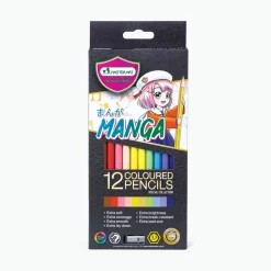 MASTERART VÄRIKYNÄT 12 KPL MANGA
