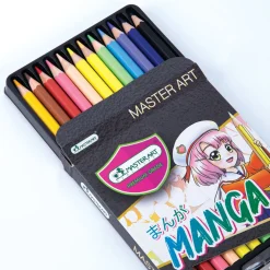 MASTERART VÄRIKYNÄT 12 KPL MANGA