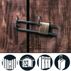 MASTERLOCK RIIPPULUKKO 1950EURD 50MM, 70-155MM PITUUSSÄÄTÖ