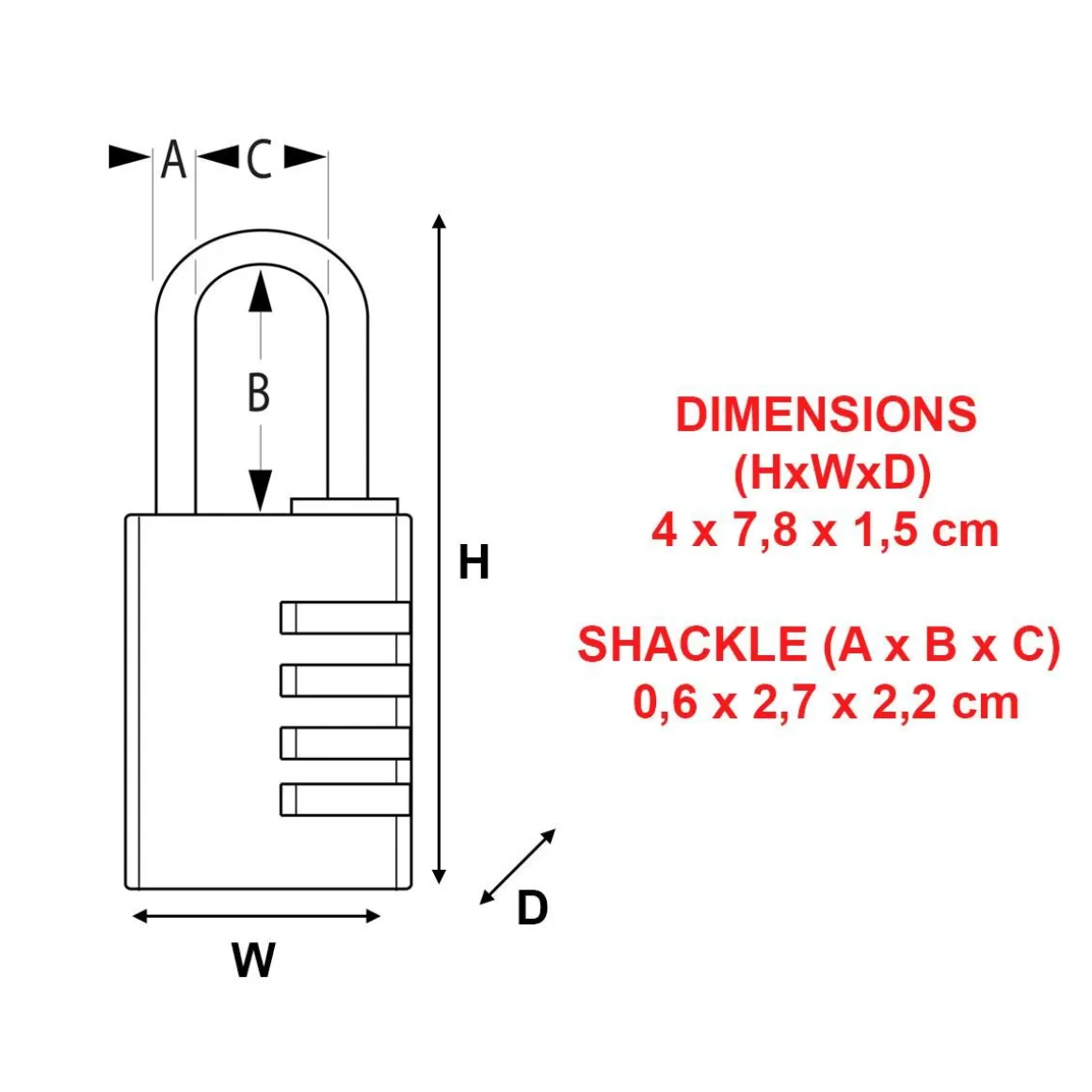 MASTERLOCK RIIPPULUKKO NUMEROLUKITUKSELLA 7640EURDBLK 40MM
