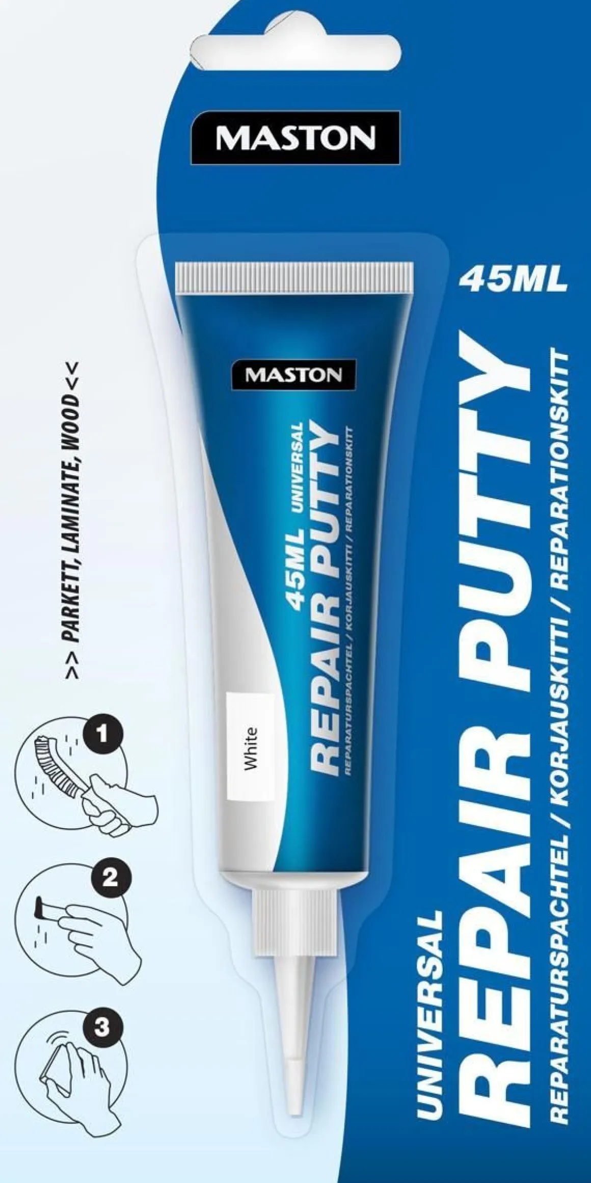 MASTON KORJAUSKITTI HARMAA 45 ML