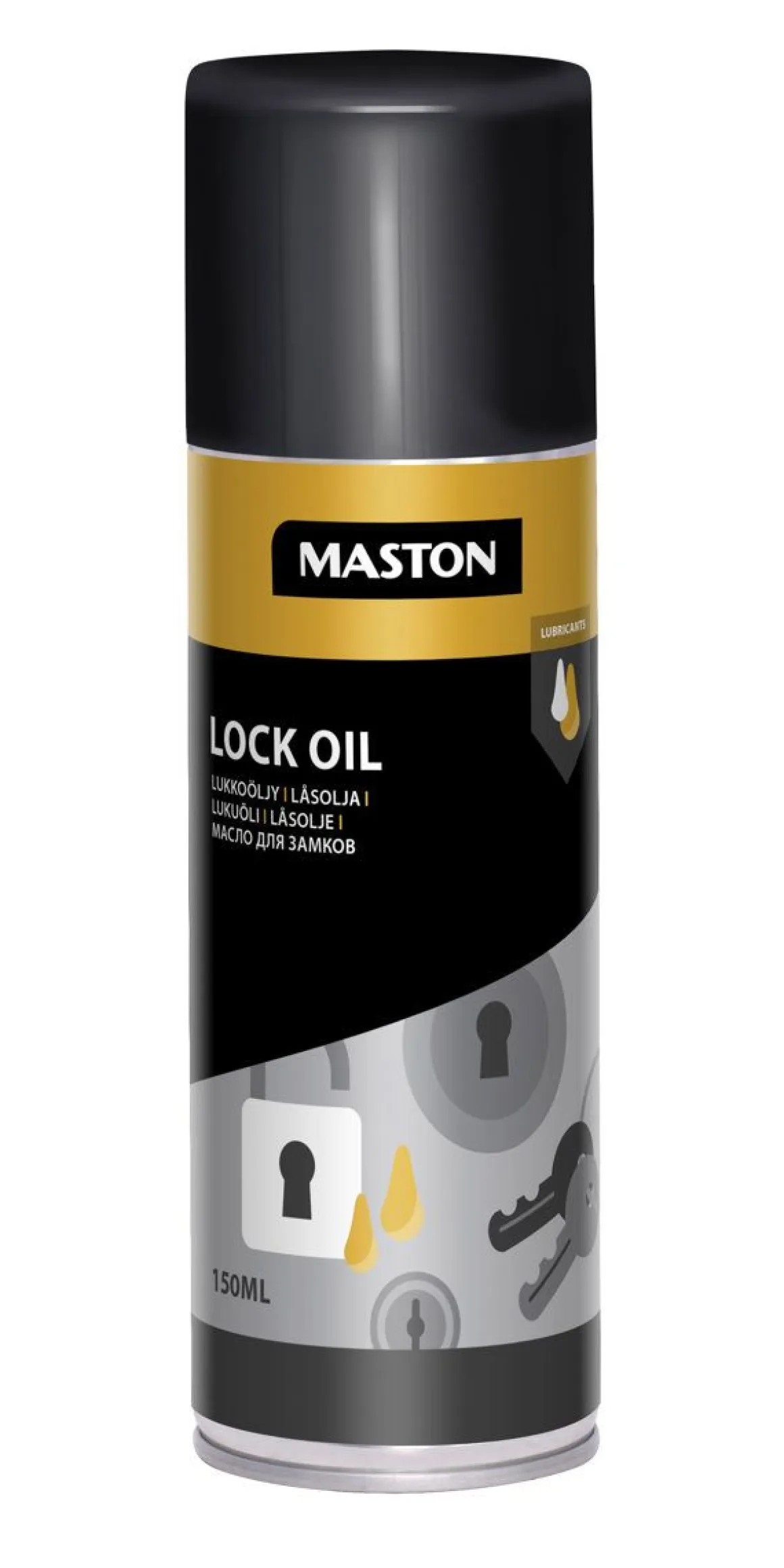 MASTON SPRAY LUKKOÖLJY 150 ML