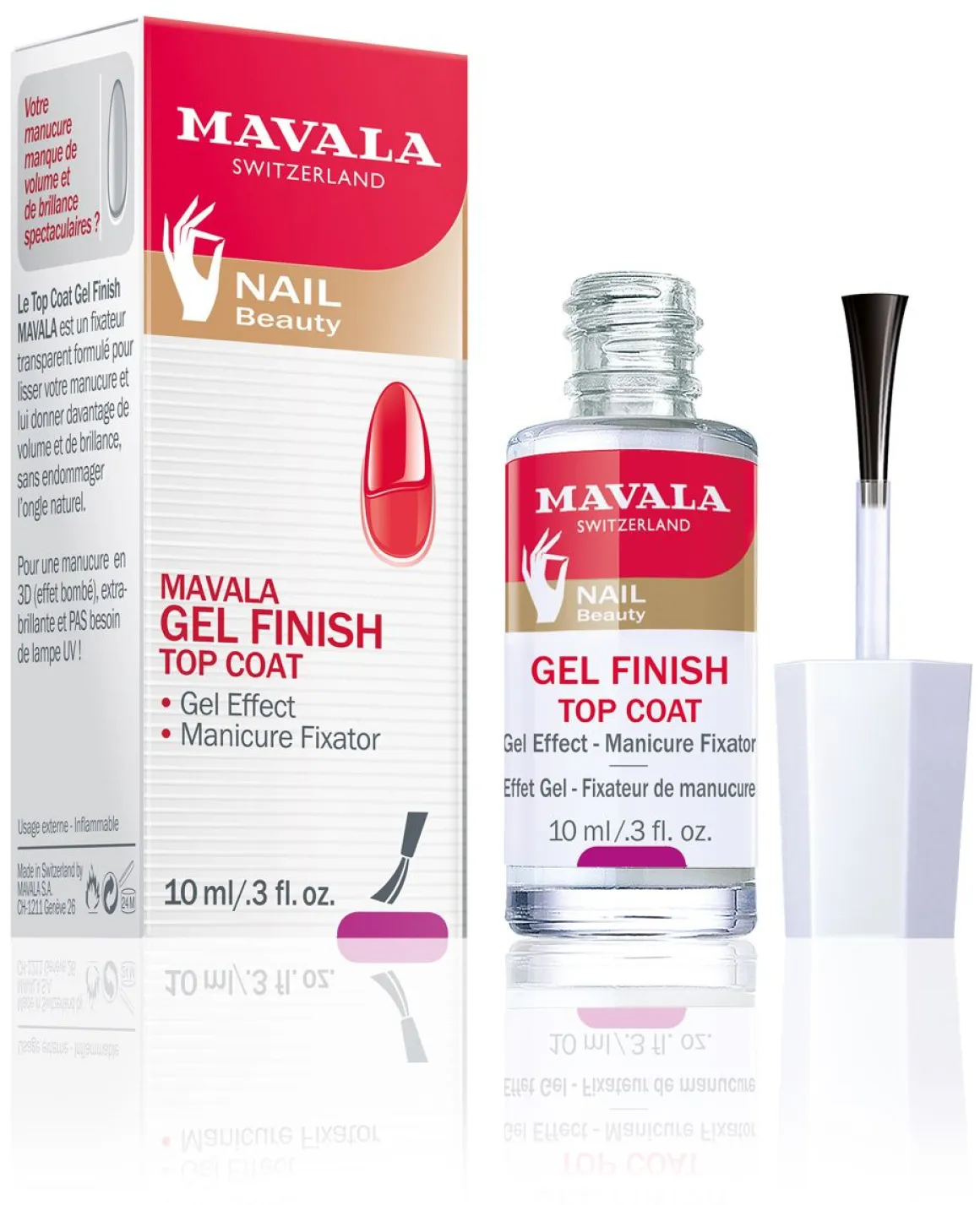 MAVALA GEL FINISH TOP COAT GEELIPÄÄLLYSLAKKA