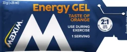 MAXIM ENDURANCE ENERGY GEL ORANGE SINGLE 33 G
