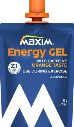 MAXIM ENDURANCE ENERGY GEL ORANGE 100 G