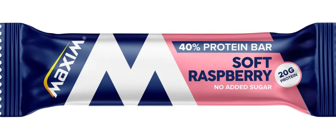 MAXIM PROTEIN 40% BAR SOFT RASPBERRY 50 G