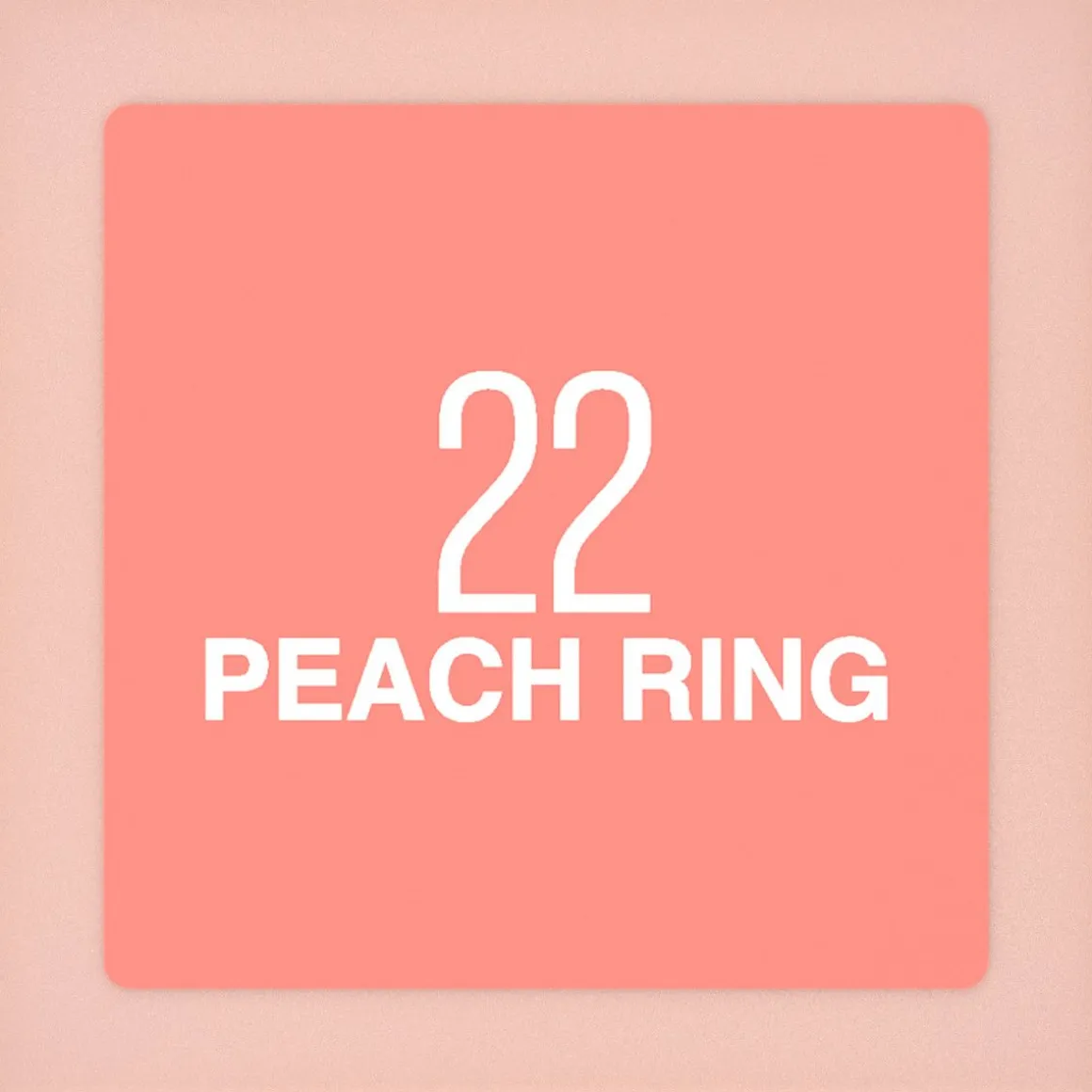 MAYBELLINE LIFTER GLOSS JELLIED 22 PEACH RING HUULIKIILTO
