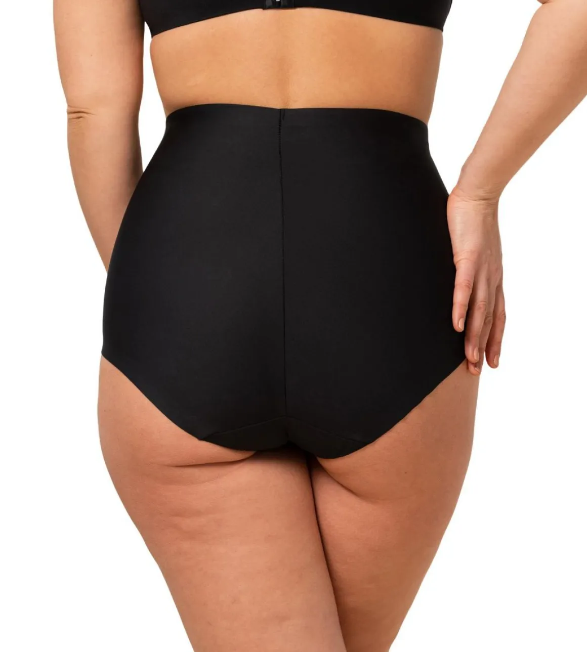 MEDIUM SHAPING SERIES HIGHWAIST MUOTOILEVAT NAISTEN ALUSHOUSUT S MUSTA
