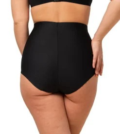 MEDIUM SHAPING SERIES HIGHWAIST MUOTOILEVAT NAISTEN ALUSHOUSUT L MUSTA