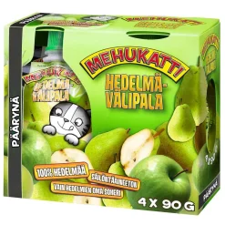 MEHUKATTI HEDELMÄVÄLIPALA PÄÄRYNÄ 4-PACK 360 G