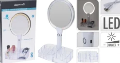 MEIKKIPEILI/ORGANISOIJA LED VALOLLA 20X13X5,5CM