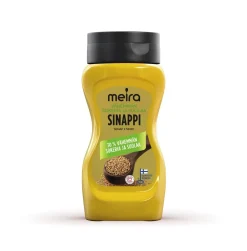 MEIRA SINAPPI VÄHEMMÄN SOKERIA JA SUOLAA 250 G