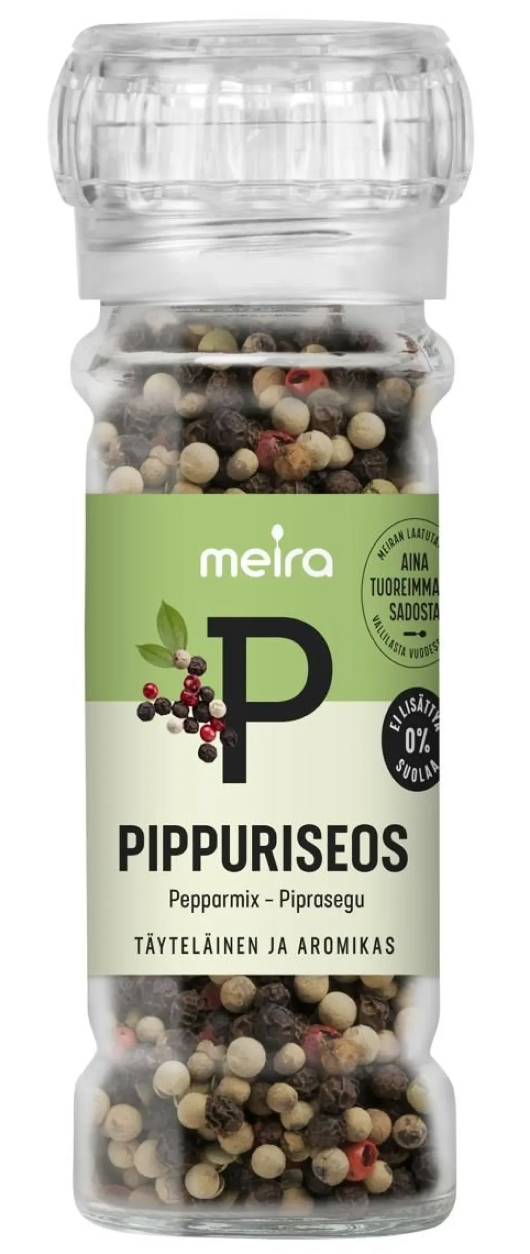 MEIRA TÄYTELÄINEN PIPPURISEOS, SUOLATON 47 G