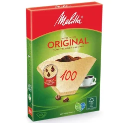 MELITTA SUODATINPUSSI 100 40KPL RUSKEA