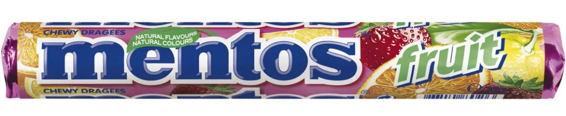 MENTOS FRUIT 38 G