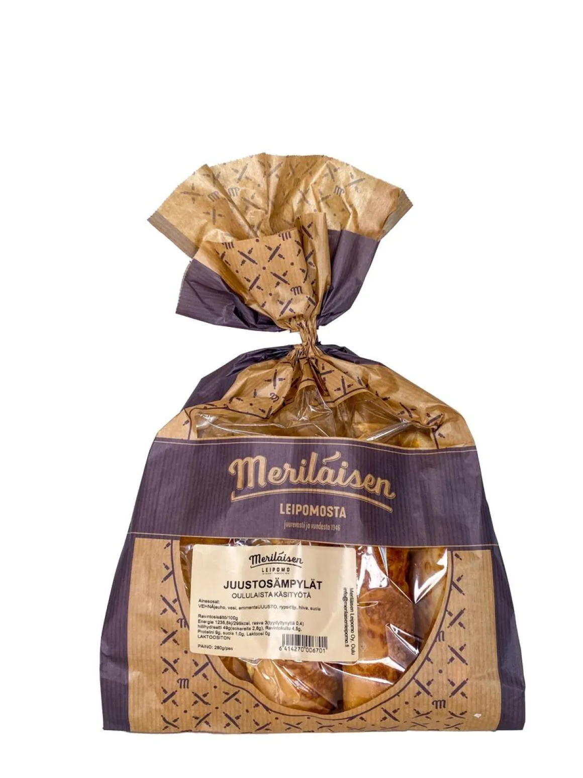 MERILÄISEN JUUSTOSÄMPYLÄ 4KPL 320 G