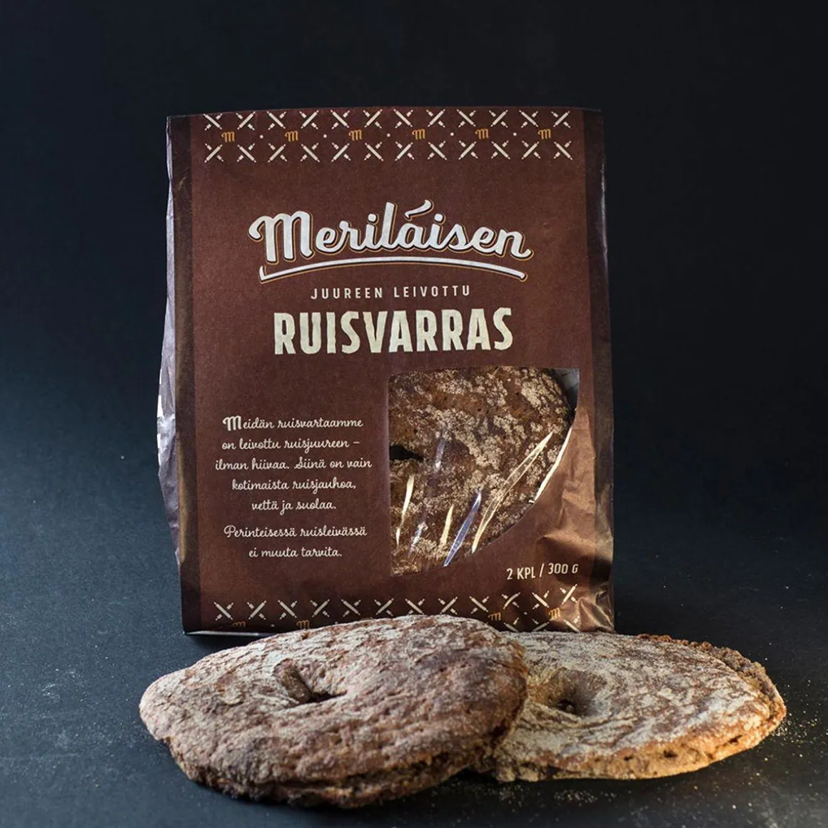 MERILÄISEN RUISVARRAS 2KPL 300 G