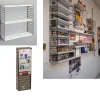 METALTEX LIBRO MODULIHYLLY 70X21X68CM MUSTA
