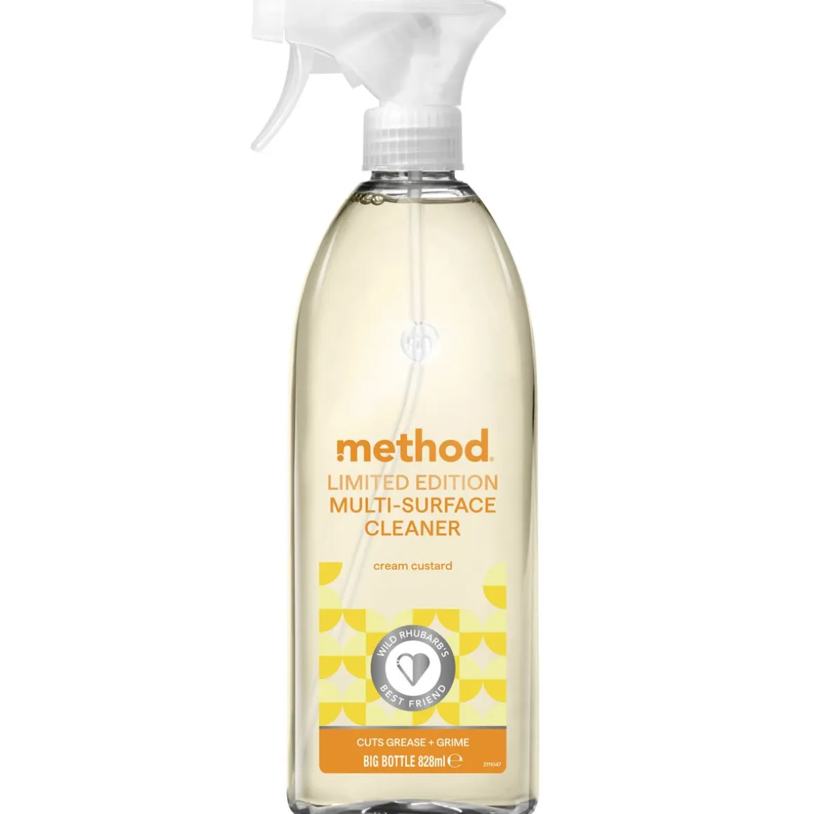 METHOD YLEISPUHDISTUSSUIHKE CREAM CUSTARD 828 ML