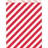 MEYCO PAPERIPUSSI 13X16,5CM PUNAINEN RAITA 25KPL