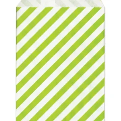 MEYCO PAPERIPUSSI 13X16,5CM VIHREÄ RAITA 25KPL