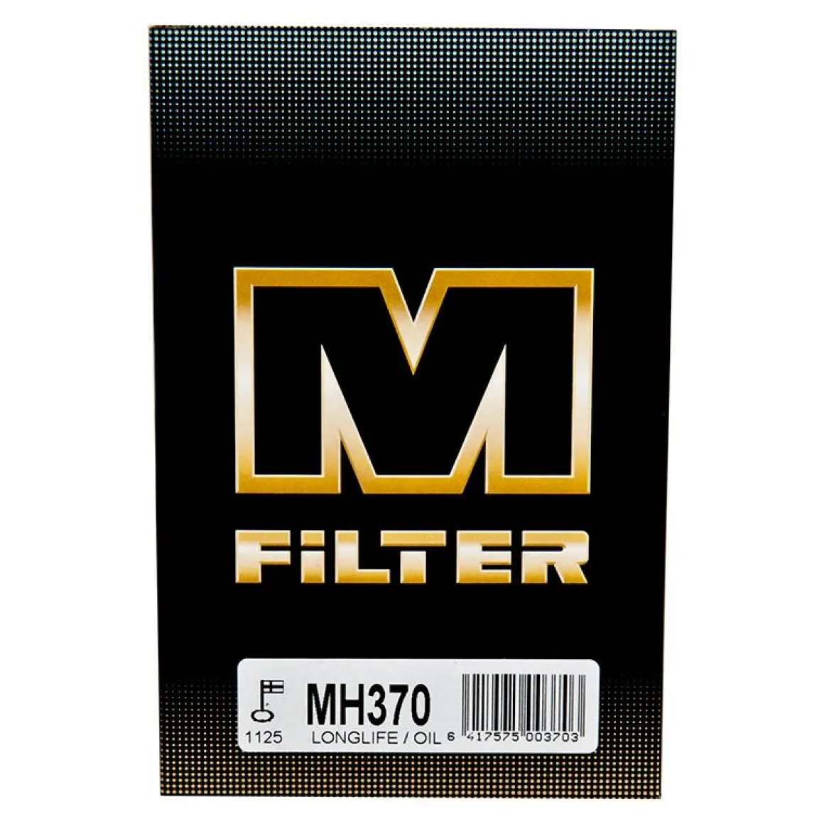 M-FILTER ÖLJYNSUODATIN MH 370 AUDI.VW GOLF.JETTA.