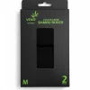 MIESTEN BAMBUBOKSERIT MUSTA 2-PACK S