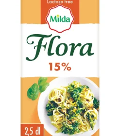 MILDA FLORA RUOKA 15% LAKTON  250 ML