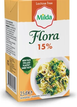 MILDA FLORA RUOKA 15% LAKTON 250 ML