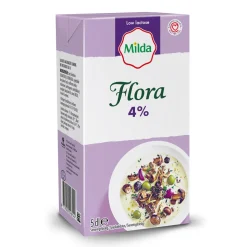 MILDA FLORA RUOKA 4% VÄHÄLAKT 500 ML
