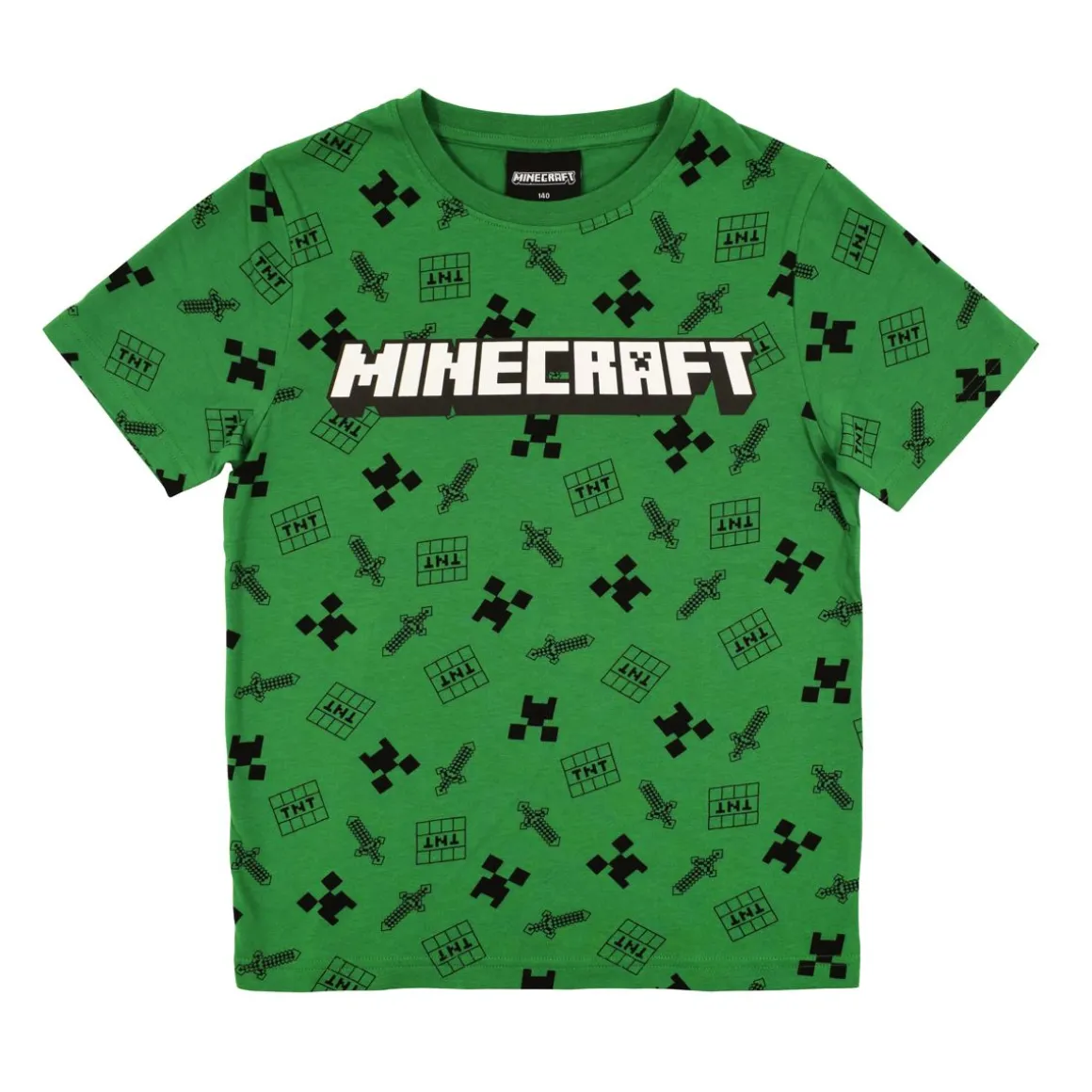 MINECRAFT LASTEN MINECRAFT T-PAITA 140
