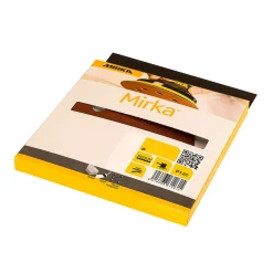MIRKA HIOMAPYÖRÖPAPERI PUNAINEN125MM K120 5KPL