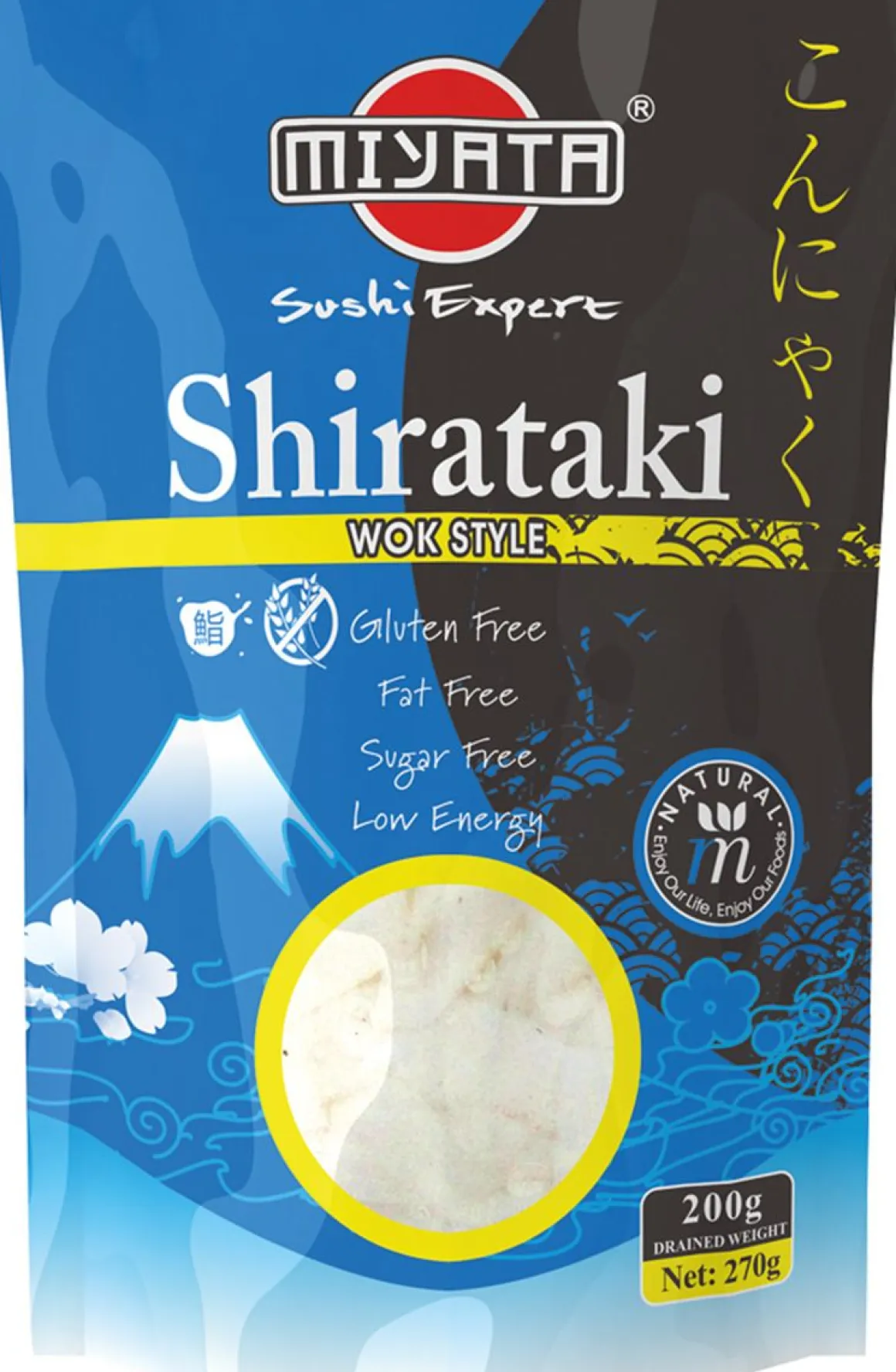 MIYATA SHIRATAKI WOK NOODLES 270 G