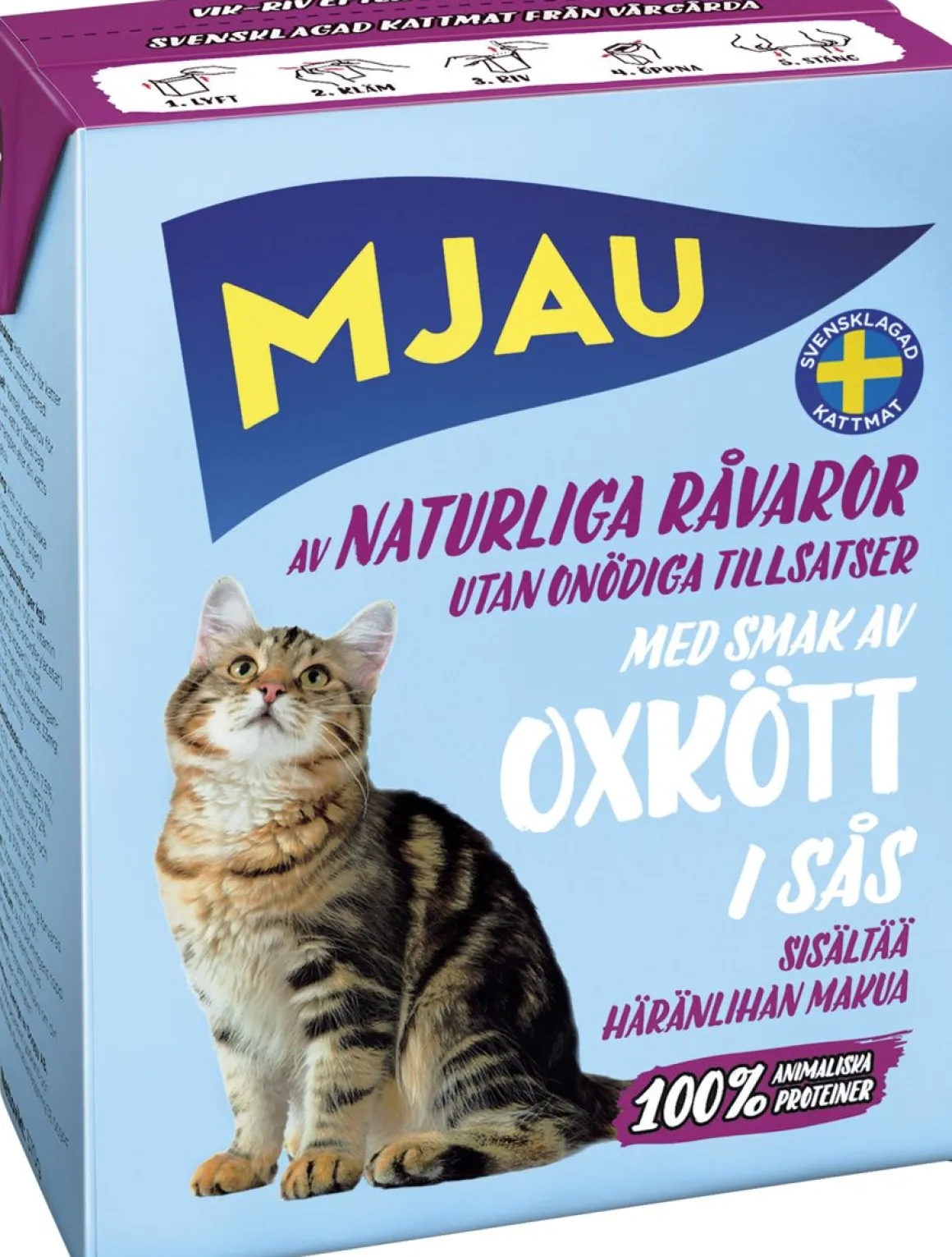 MJAU NAUTAA KASTIKKEESSA 370 G