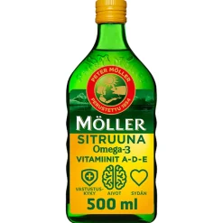 MÖLLER KALANMAKSAÖLJY SITRUUNA 500ML 500 ML