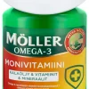 MÖLLER OMEGA-3 MONIVITAMIINI 60 KPL