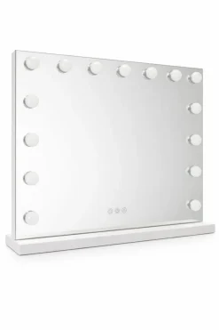 MM KODIKAS MEIKKIPEILI LED VALOLLA 48X58CM VALKOINEN