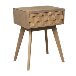 MM KODIKAS SIVUPÖYTÄ LUOTO 40X30X54CM RUSKEA