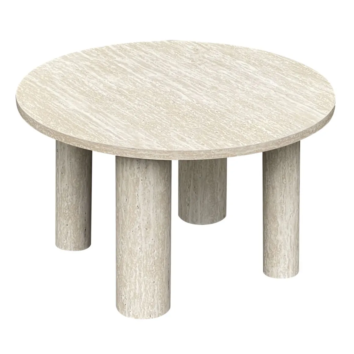 MM KODIKAS SOHVAPÖYTÄ SILMU 60X35CM BEIGE/VALKOINEN